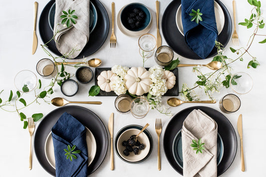 Table Setting 101 l Carthage.Co Stoneware