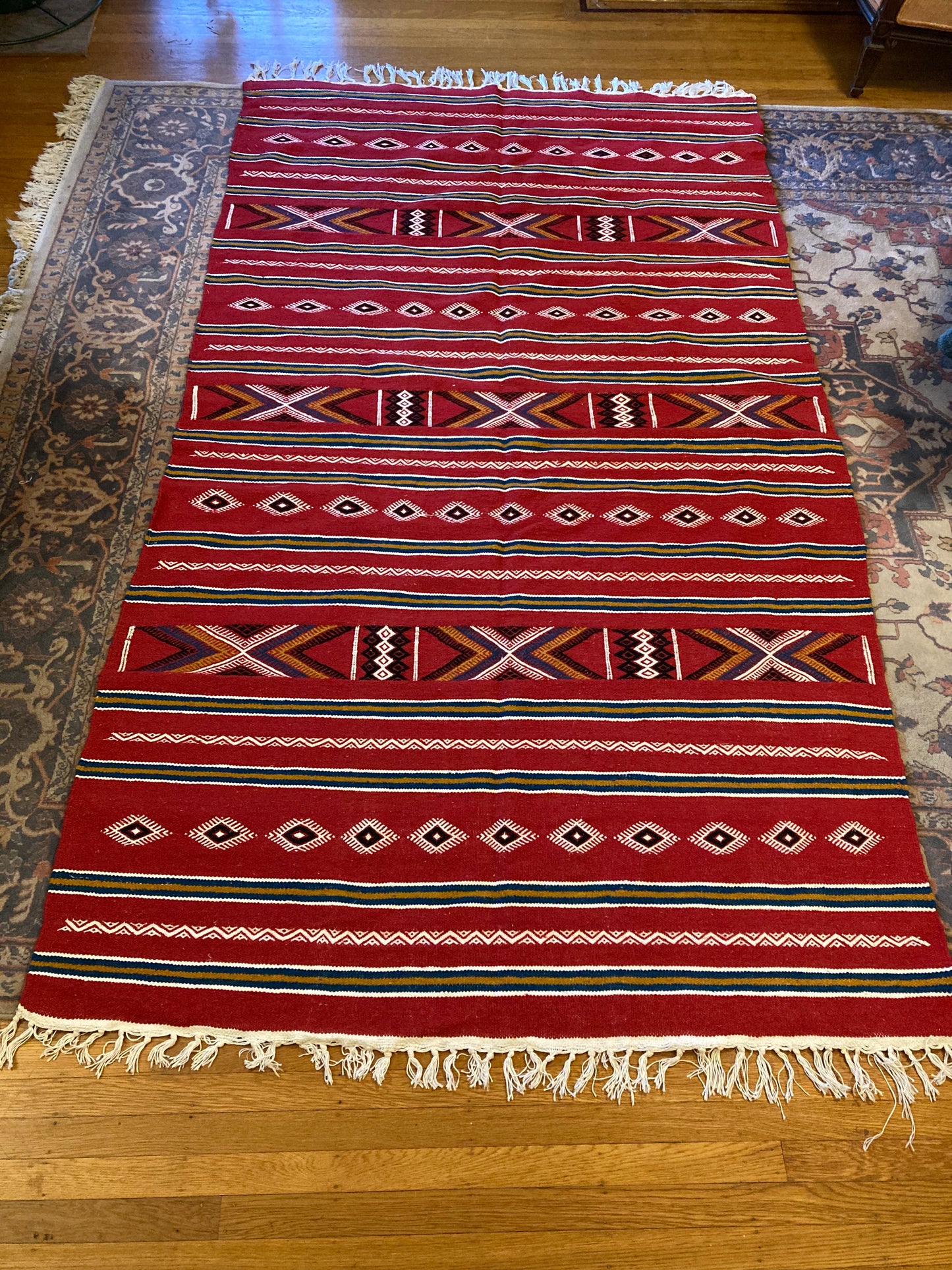 Toujani Rug, series 1 2022 (1/28) Size 55" x 101"