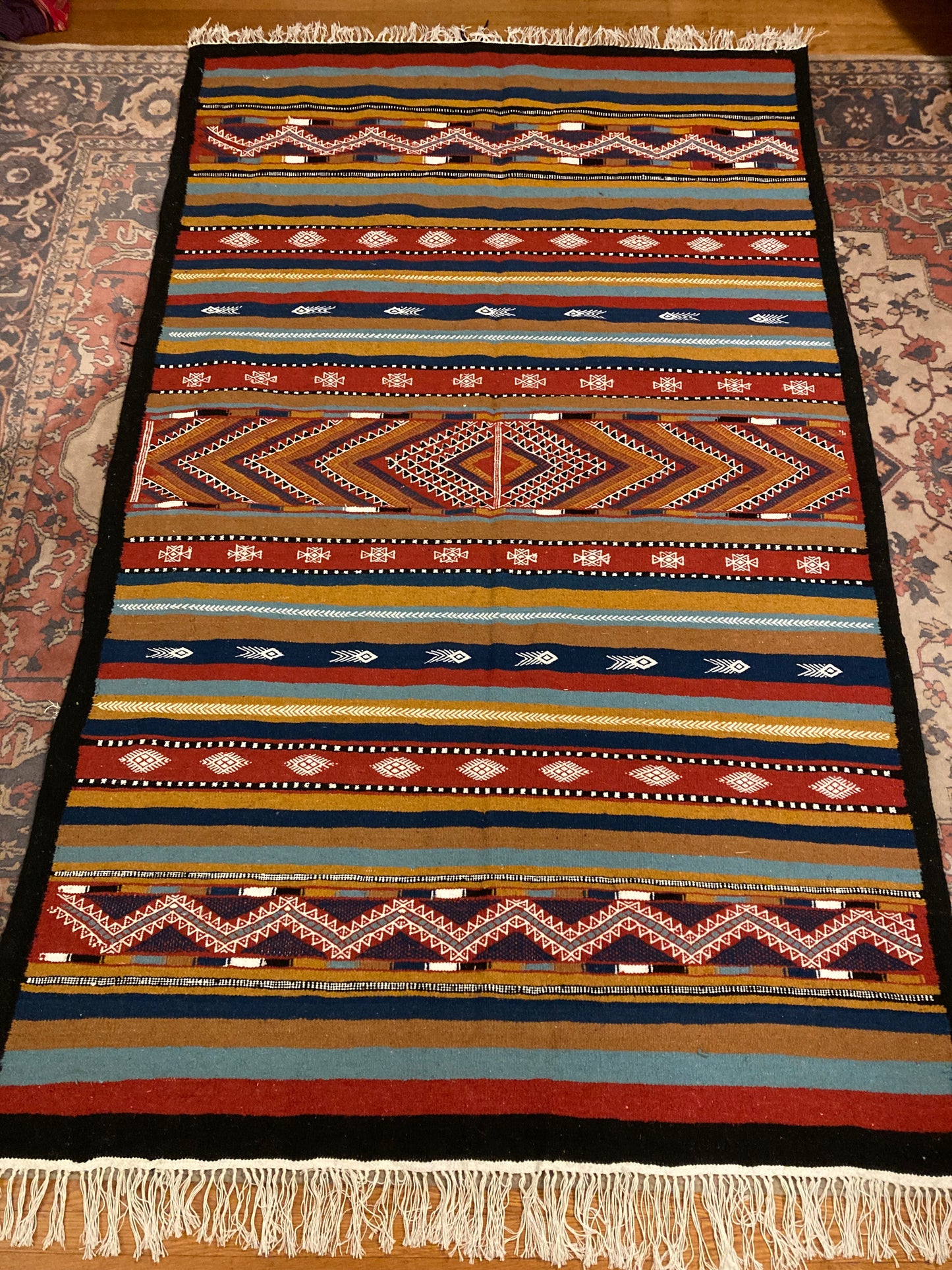 Toujani Rug, series 1 2022 (6/28) Size 59" x 98"